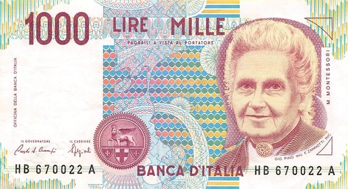 Italy 1000 lire 3 - 1000,