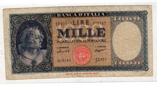 Italy italia - italy, billet