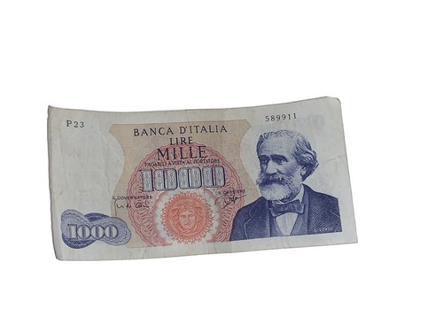 Italy banca italia 1000 - italy, d'italia