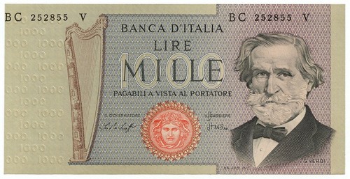 1000 lire errore stampa - 1000,
