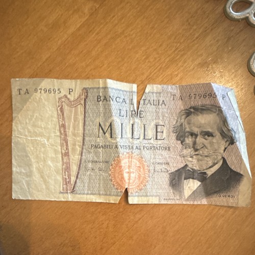 Italy 1000 lire - italy,