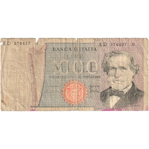1233447 italy 1000 lire - [#1233447],