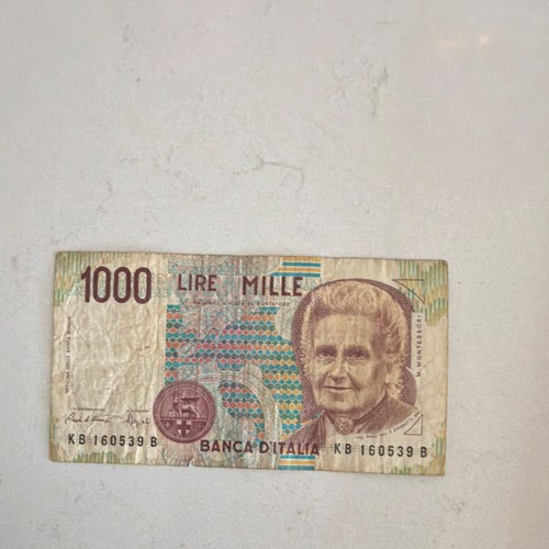 Italy 1000 lire banknote banca - 1000,