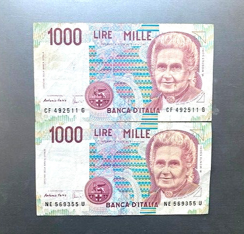 1000 lire italy - italy, x