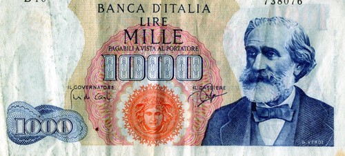 Italy 1000 lire issue - italy, date