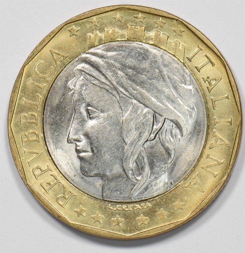 Italy 1997 bimetallic - italy,