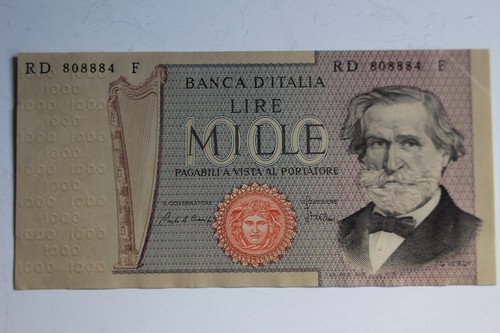 Billet 1000 lire italy - billet,