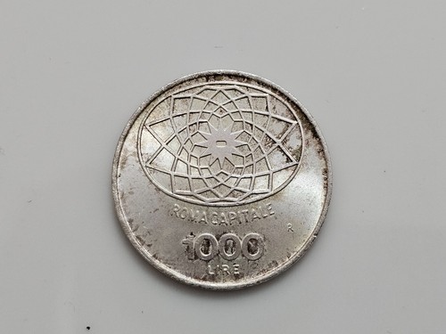Moneta 1000 lire roma capitale - moneta,
