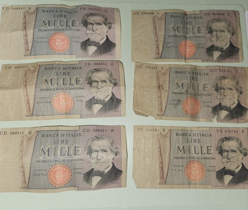 Italy 1000 lire - italy, 4-