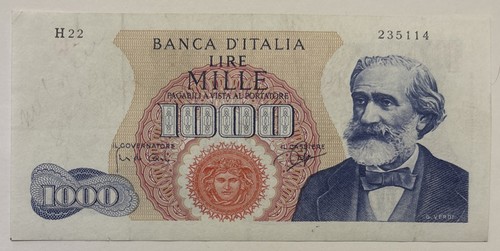 Italy 1000 lire - , xf+