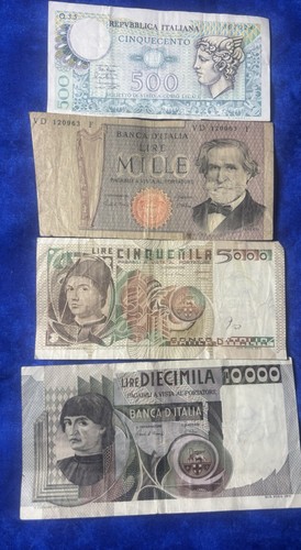 Italy 500 1000 - , 10000