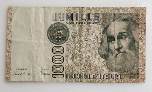 1982 italy 1000 lire - italy, ta528159g