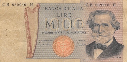 Italy 1000 lire - , 11.3.1971